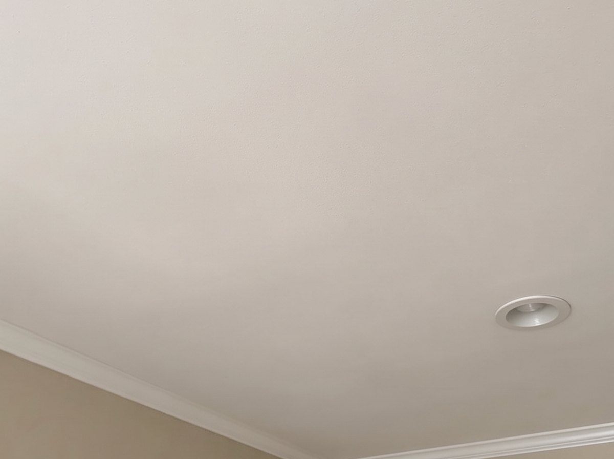 Forro de drywall depois do serviço